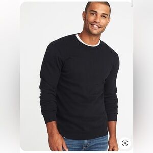 Old Navy Men’s Medium Black Crewneck Sweater NWT